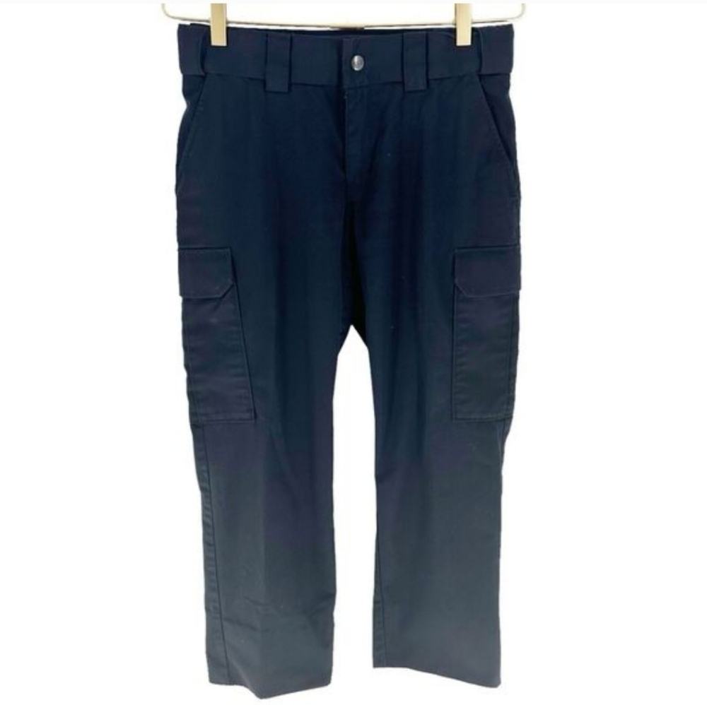 5.11 Tactical Pants Womens 8 X  31 Blue Twill PDU Class B Cargo Uniform Ripstop
